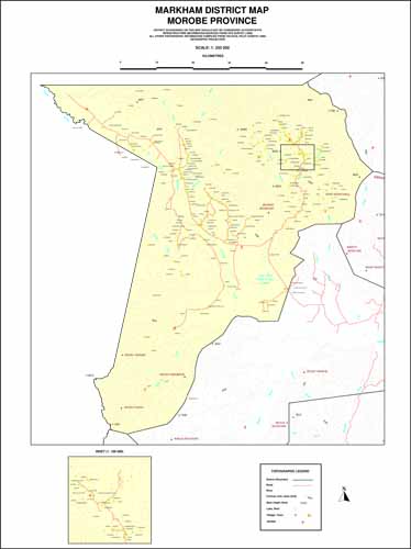 [picture of Markham District Village Census Map]